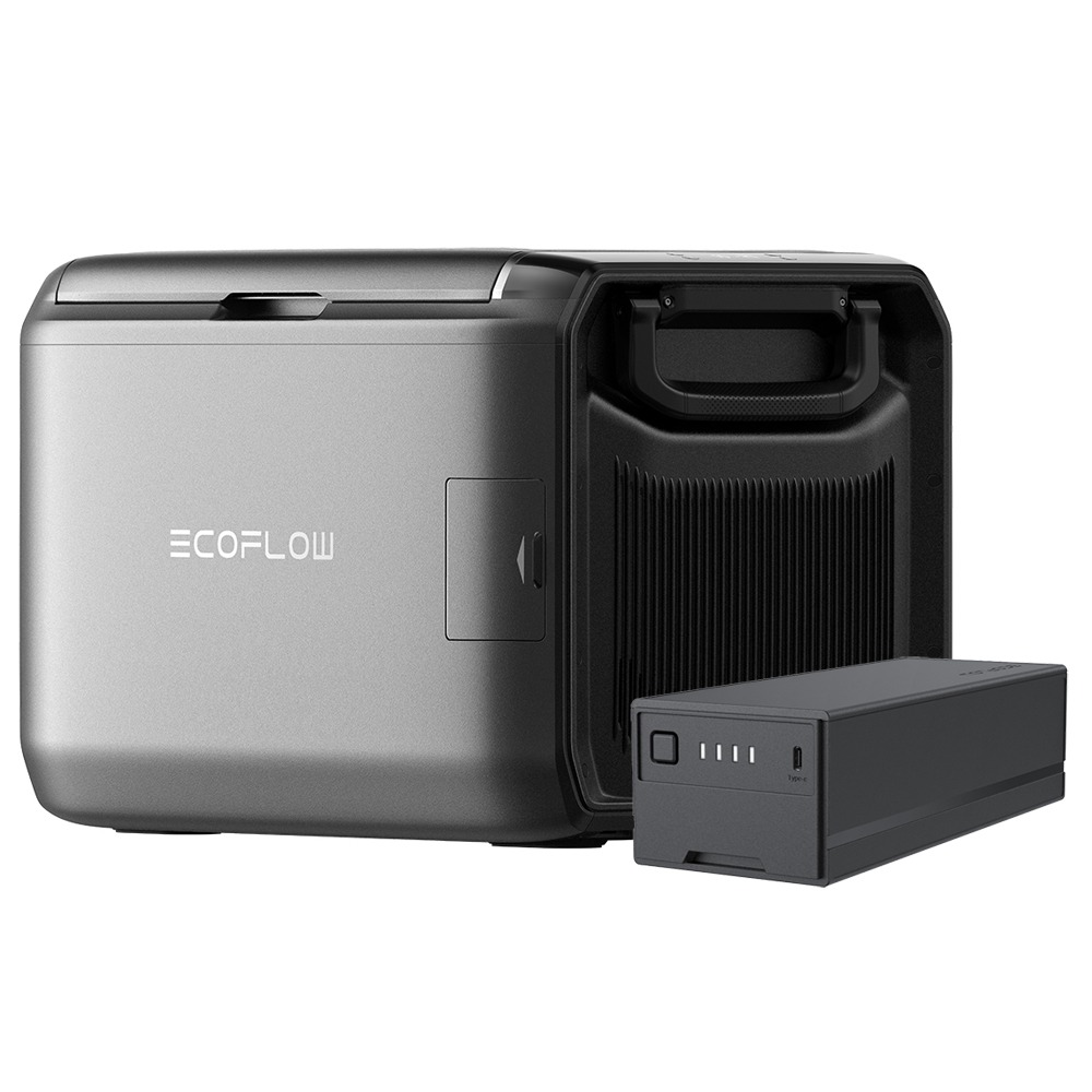 EcoFlow GLACIER Classic 55 L glacière + batterie plug-in 298 Wh