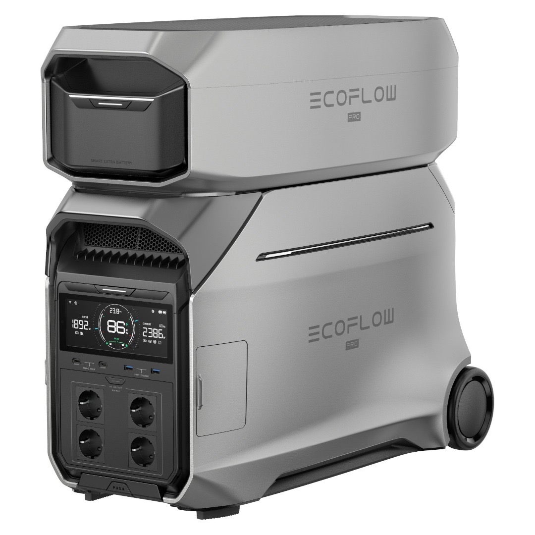 EcoFlow DELTA Pro 3 Power Station + DELTA Pro 3 Batterie supplémentaire