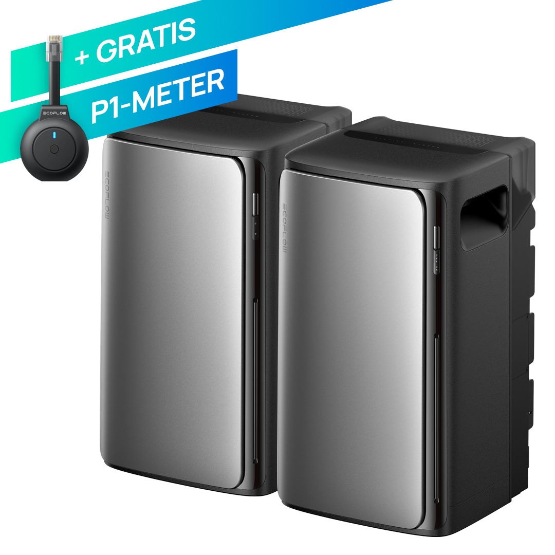 Set batterie domestique EcoFlow STREAM AC avec STREAM AC Pro