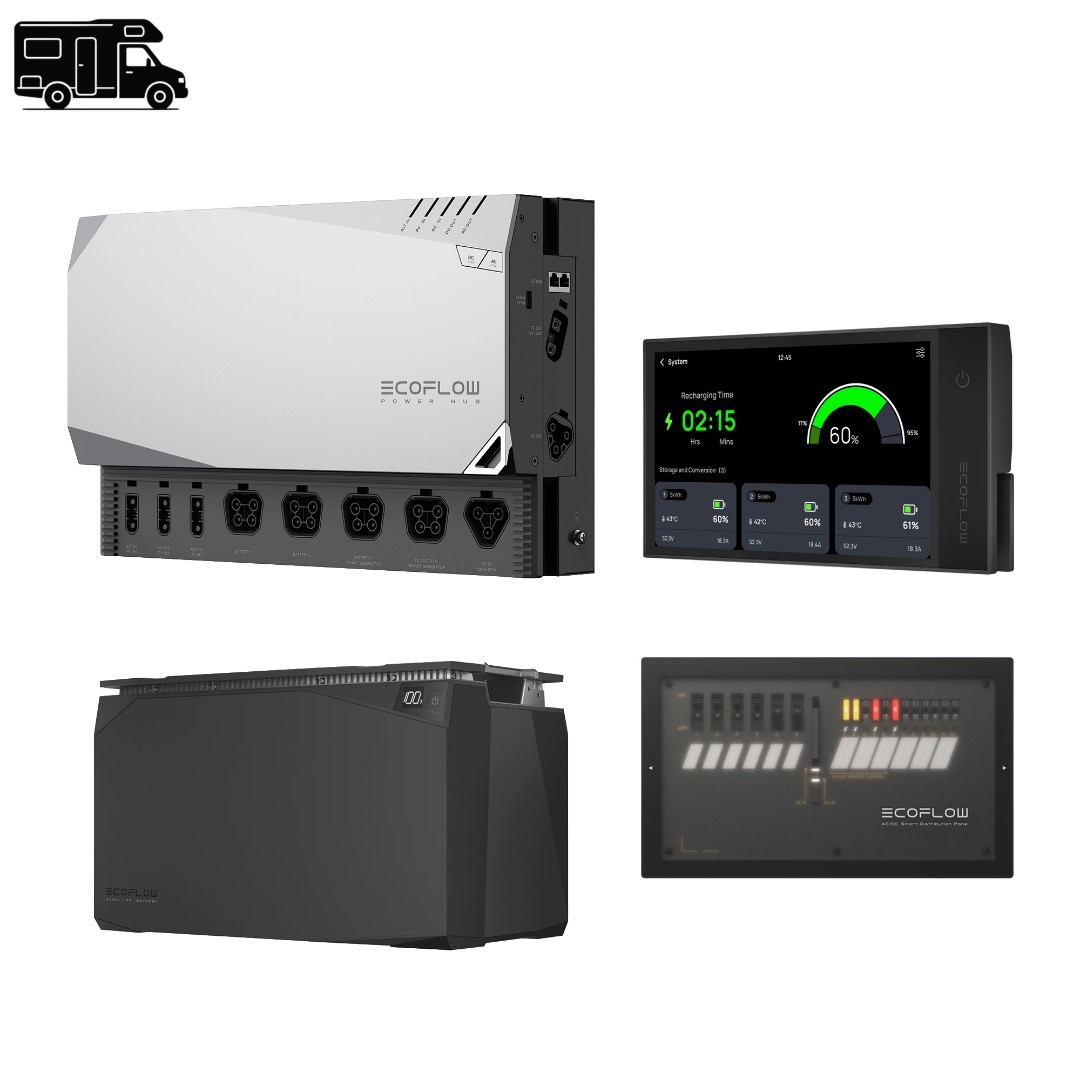 EcoFlow Power Kit 5 kVA pour camping-cars — Ensemble complet